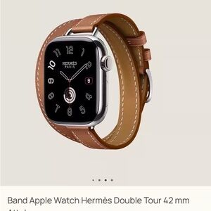 Apple Watch Hermès with Brown Leather Band